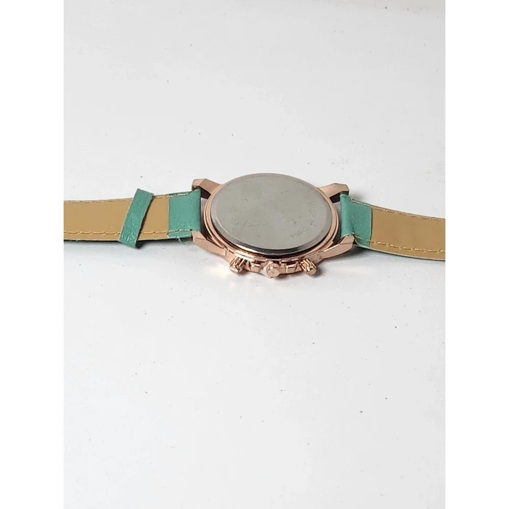 Women's Teal Green Aqua Women's Wristwatch Quartz Movement